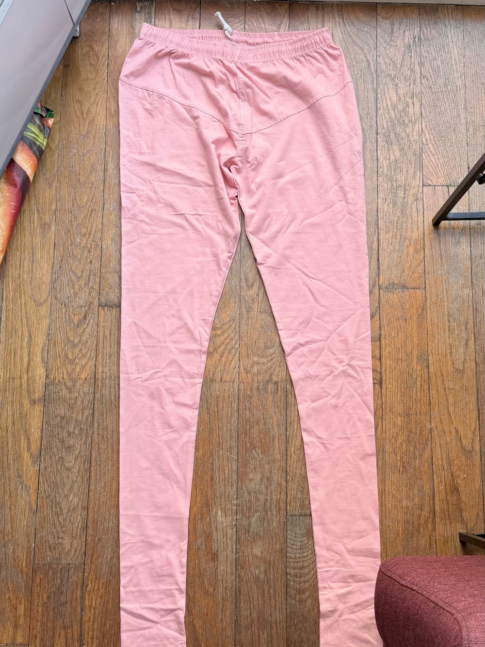 Women’s Light Pink Pull-On Leggings